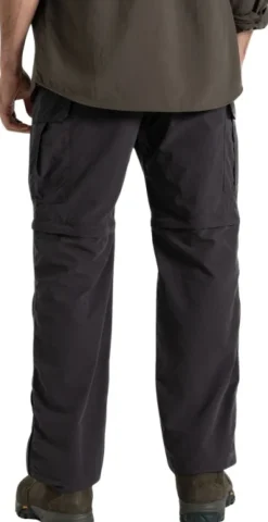 Craghoppers NosiLife Convertible Cargo katkolahjehousut, musta Fashion