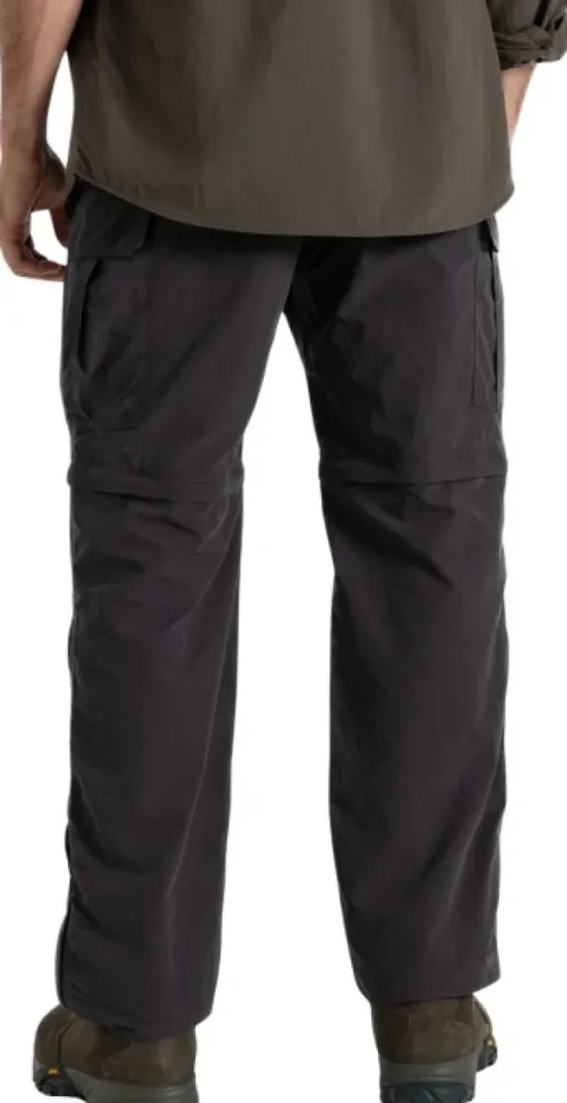 Craghoppers NosiLife Convertible Cargo katkolahjehousut, musta Fashion