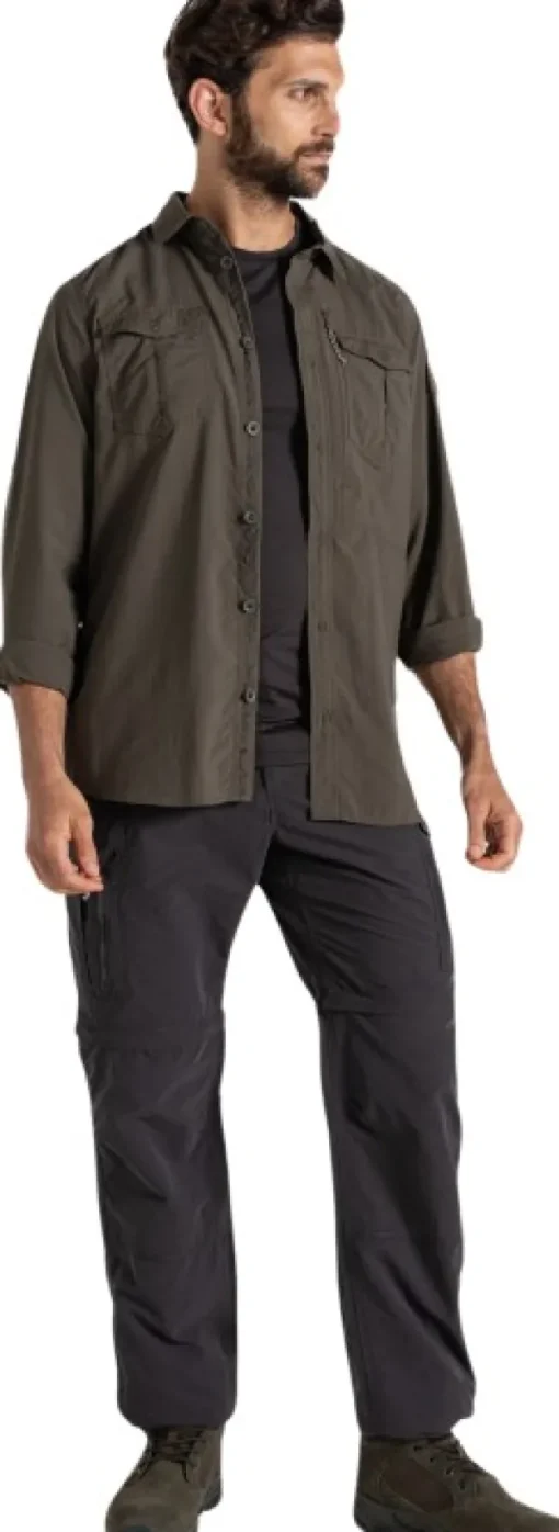 Craghoppers NosiLife Convertible Cargo katkolahjehousut, musta Fashion