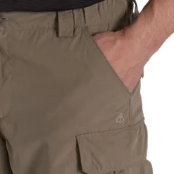 Craghoppers NosiLife Convertible Cargo katkolahjehousut, khaki Clearance