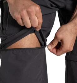 Craghoppers NosiLife Convertible Cargo katkolahjehousut, musta Fashion