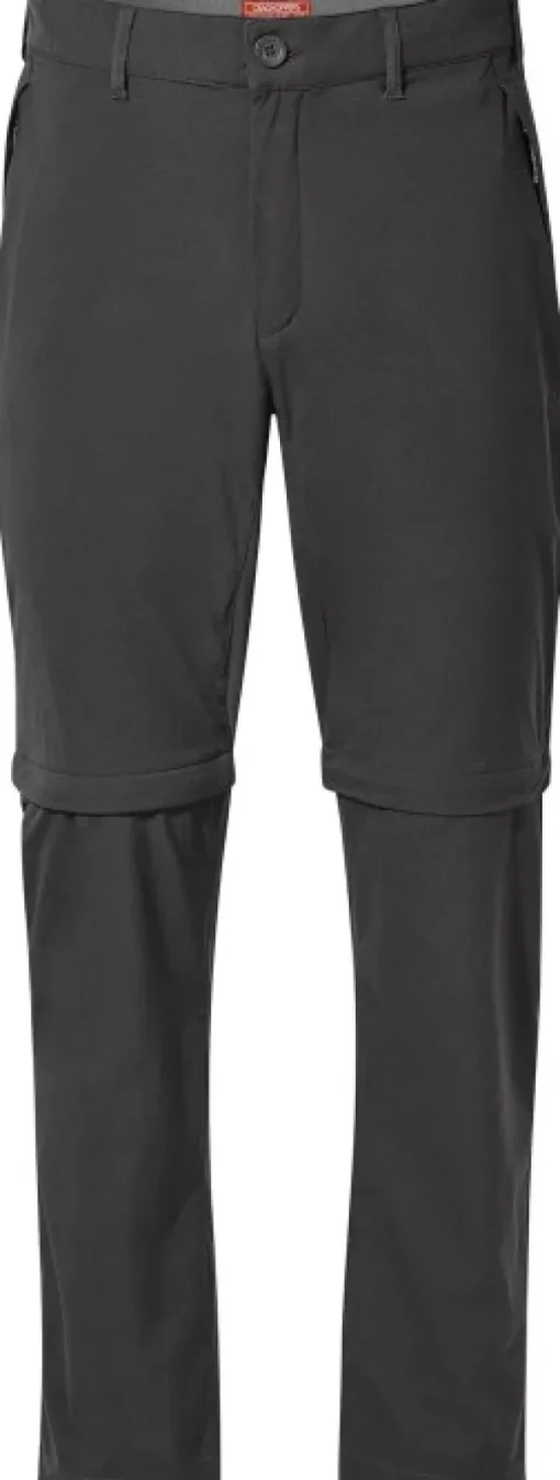 Craghoppers NosiLife Pro Convertible Trousers katkolahjehousut, mustaharmaa Best