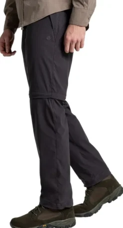 Craghoppers NosiLife Pro Convertible Trousers katkolahjehousut, mustaharmaa Best