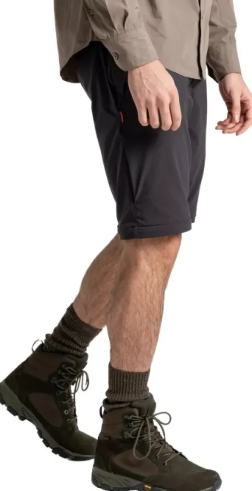 Craghoppers NosiLife Pro Convertible Trousers katkolahjehousut, mustaharmaa Best