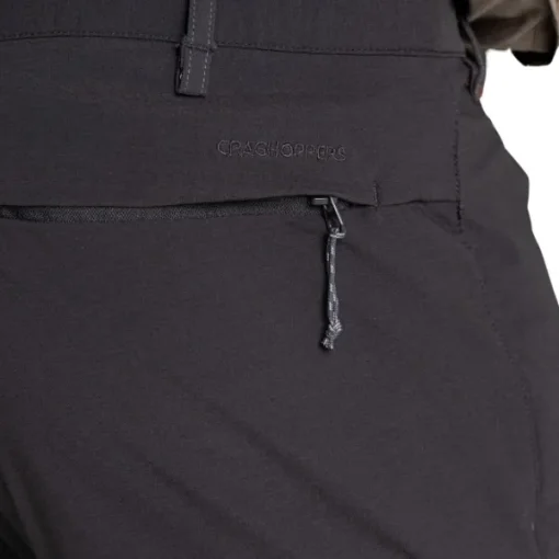 Craghoppers NosiLife Pro Convertible Trousers katkolahjehousut, mustaharmaa Best
