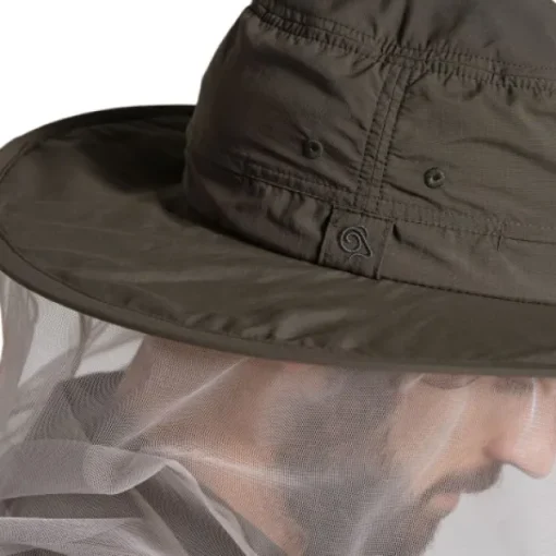 Craghoppers NosiLife Ultimate Hat II Woodland Green New