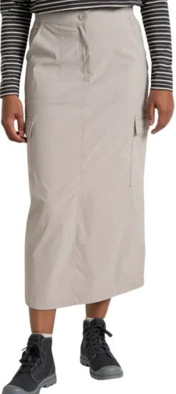 Craghoppers W's NosiLife Pro Midi Skirt Soft Mushroom Sale