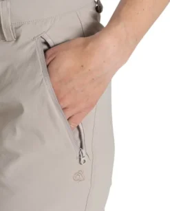 W's NosiLife Pro Convertible Trouser III Soft Mushroom-Craghoppers Sale