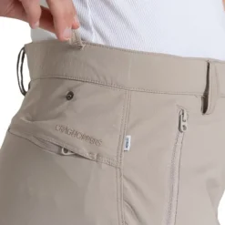 W's NosiLife Pro Convertible Trouser III Soft Mushroom-Craghoppers Sale
