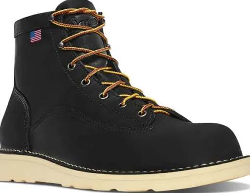Bull Run 6" nahkakengät, musta-Danner Clearance