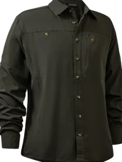 Deerhunter Canopy Shirt paita, tummanvihreä Clearance