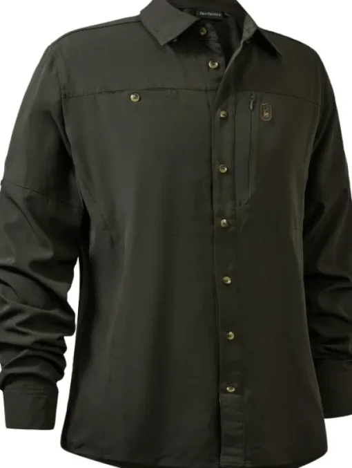 Deerhunter Canopy Shirt paita, tummanvihreä Clearance
