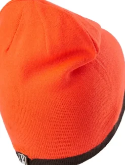 Cumberland Knitted Beanie Reversible Orange-Deerhunter Hot