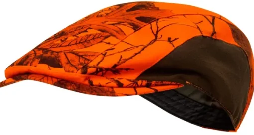 Deerhunter Eagle Flat Cap metsästyslippalakki, REALTREE EDGE® ORANGE New