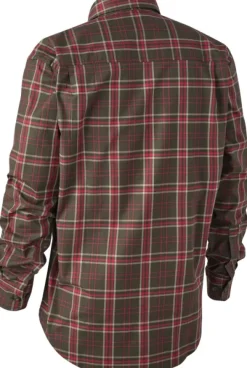 Deerhunter Eli Shirt kauluspaita, vihreä/punainen Fashion