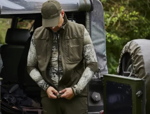 Deerhunter Excape Softshell Waistcoat liivi, vihreä Clearance