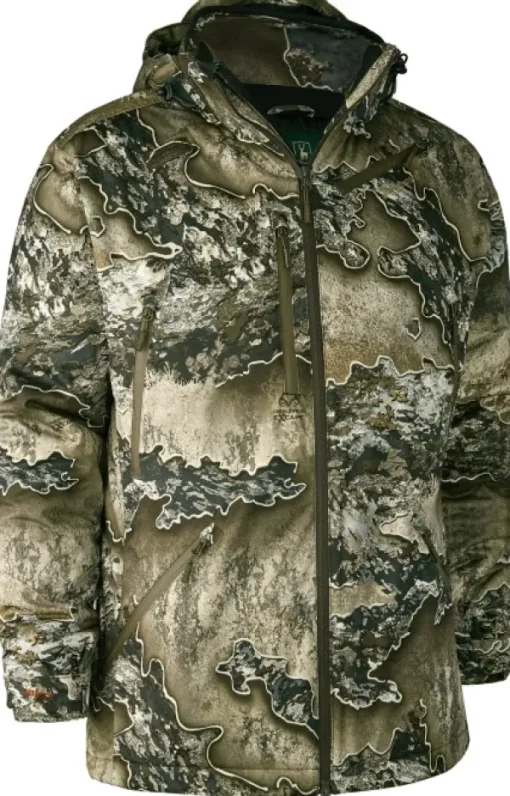 Deerhunter Excape Winter Jacket topattu metsästystakki, Realtree EXCAPE Hot