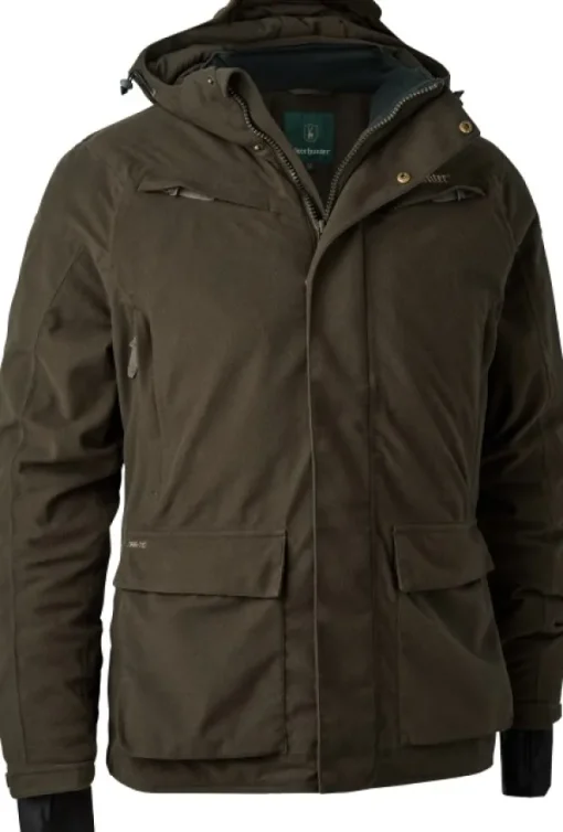Deerhunter Heat Game Jacket lämpötakki, ruskea Clearance