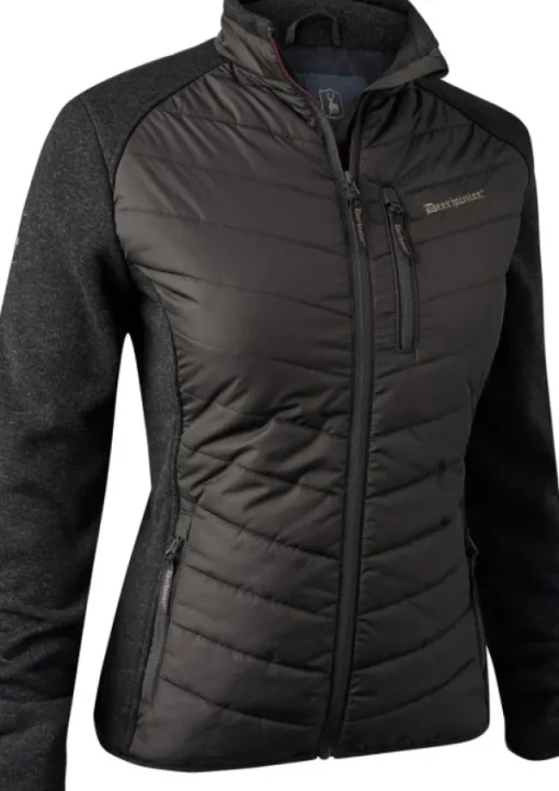 Lady Caroline Padded Jacket Brown leaf-Deerhunter Sale