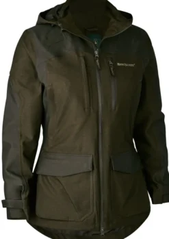 Deerhunter Lady Chasse Jacket naisten metsästystakki, vihreäruskea Outlet
