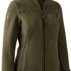 Deerhunter Lady Eagle Fleece Jacket naisten fleecetakki, Tarmac Green Sale