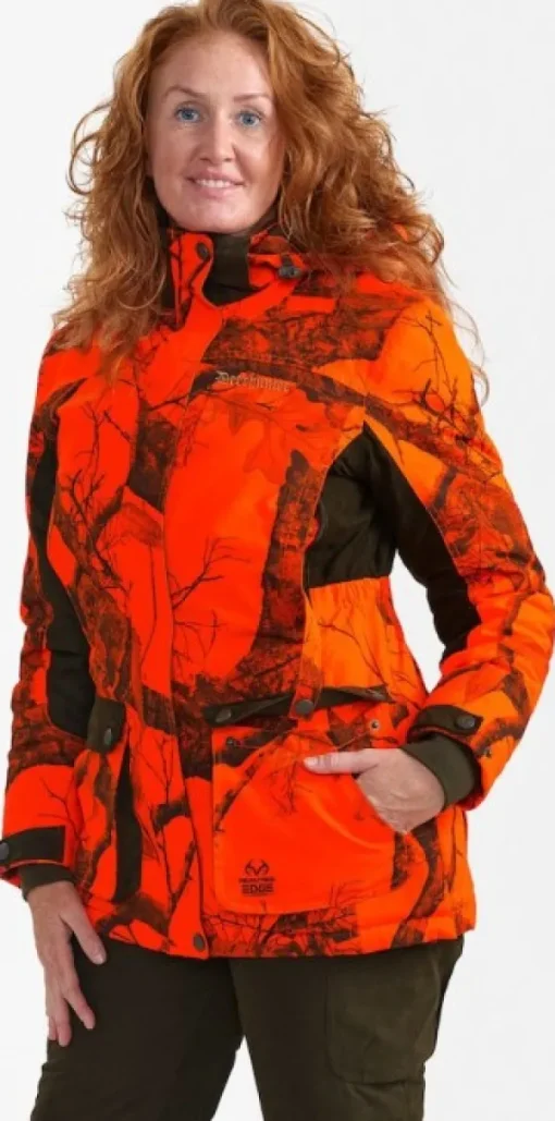 Lady Eagle Winter Jacket naisten metsästystakki, REALTREE EDGE® ORANGE-Deerhunter Online