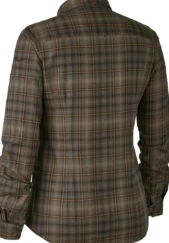 Lady Emery Shirt naisten kauluspaita, vihreä/ruskea-Deerhunter Outlet