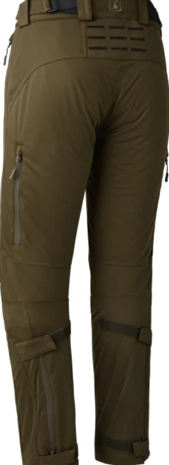 Deerhunter Lady Excape Winter Trousers naisten topatut metsästyshousut, vihreä Fashion
