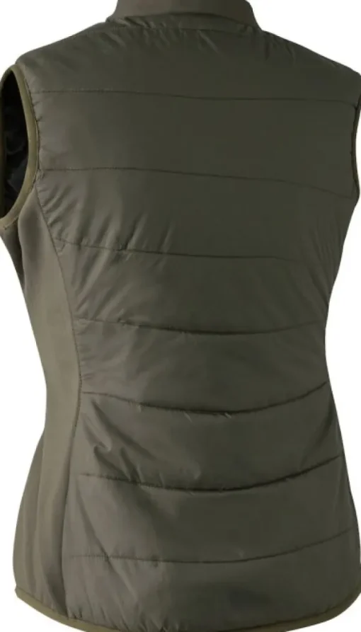 Lady Heat Inner Waistcoat naisten lämpöliivi, Deep Green-Deerhunter Discount