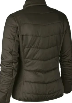 Deerhunter Lady Heat Padded Jacket naisten topattu lämpötakki, ruskea New