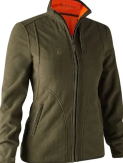 Deerhunter Lady Pam Bonded Fleece Jacket naisten fleecetakki, Reversible Orange Best