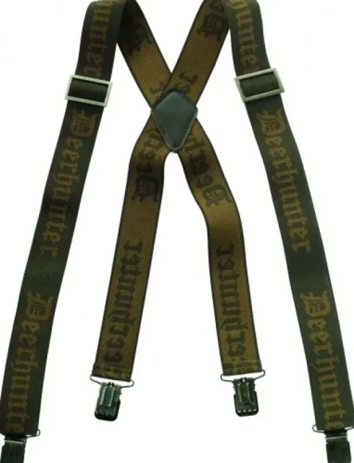 Logo Braces with Clips - 120 cm Art green-Deerhunter Discount