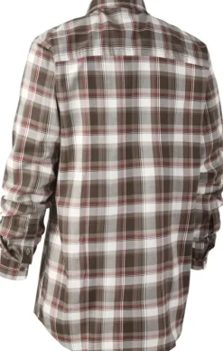 Silas Shirt kauluspaita, ruskea/punainen-Deerhunter Online