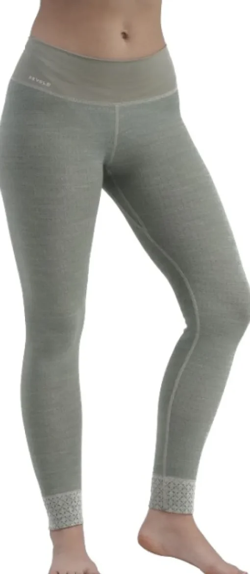 Devold Kvitegga Merino 230 Longs naisten kerrastohousut, Raw White Discount