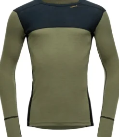 Devold Lauparen Merino 190 Shirt Man Ink/Lichen/Black Best