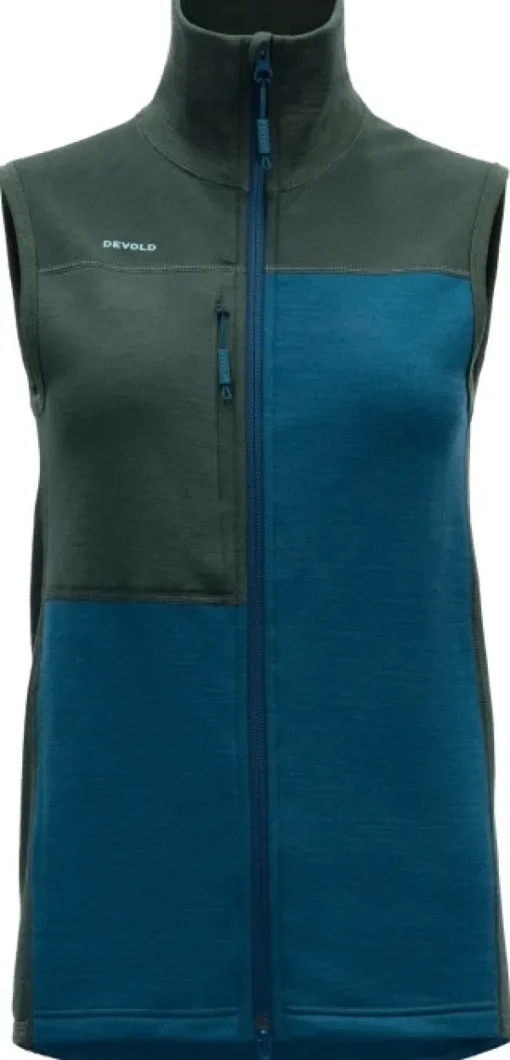 Nibba Hiking Woman Vest naisten merinovillainen liivi, Woods-Devold New