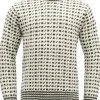 Devold Original Islender Crew Neck Unisex Offwhite/Anthracite Clearance