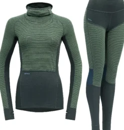 Devold Tuvegga Merino Hoodie + Longs naisten kerrasto, Woods Clearance