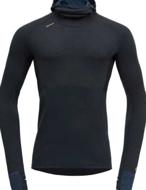 Devold Tuvegga Merino Hoodie + Longs kerrasto, Flood Discount