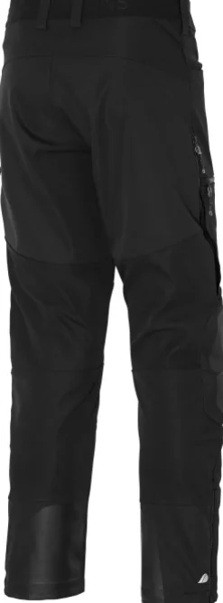 Didriksons Isac -tekniset ulkoiluhousut, unisex, musta Hot
