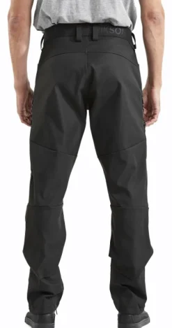 Didriksons Isac -tekniset ulkoiluhousut, unisex, musta Hot