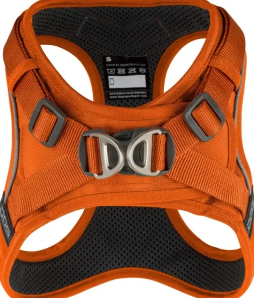 DOG Copenhagen Comfort Walk Go Harness koiran valjaat, XXS-XS, Orange Sun Outlet
