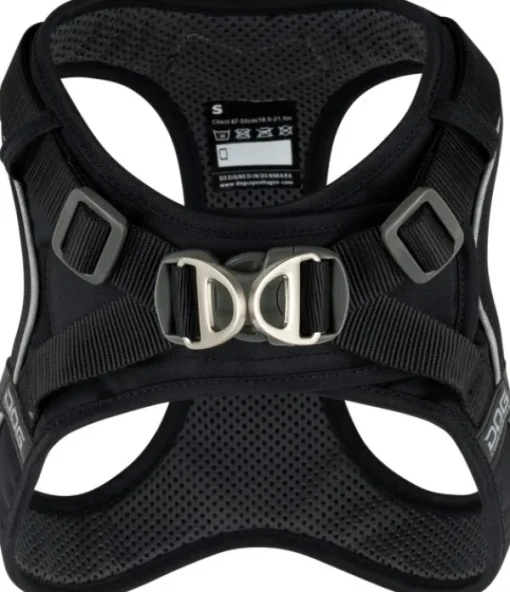Comfort Walk Go Harness koiran valjaat, M, Black-DOG Copenhagen Discount