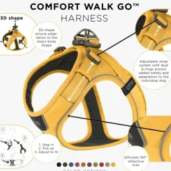 Comfort Walk Go Harness Lemon XXS-XS-DOG Copenhagen Discount