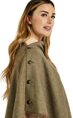 Dubarry naisten poncho, Hazelwood Burren Hot