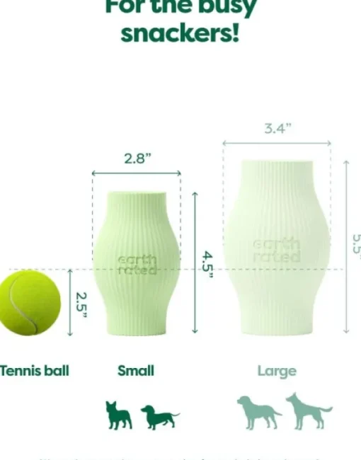 Treat Toy koiranlelu, Small-Earth Rated Best