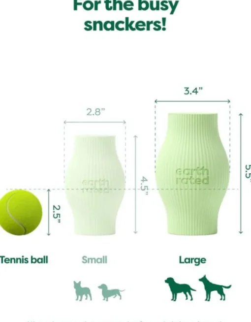 Earth Rated Treat Toy koiranlelu, Large Hot