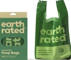 Earth Rated Unscented kakkapussit, 120 kpl Fashion
