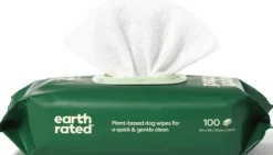 Earth Rated Wipes Lavender kosteuspyyhkeet, 100 kpl Fashion