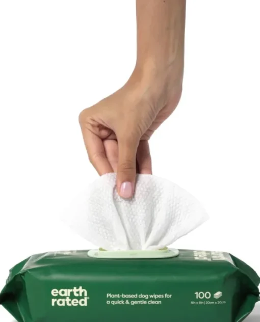 Earth Rated Wipes Lavender kosteuspyyhkeet, 100 kpl Fashion